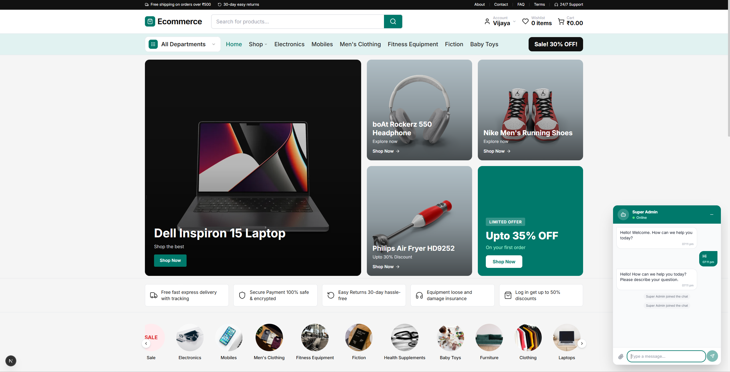 Homepage